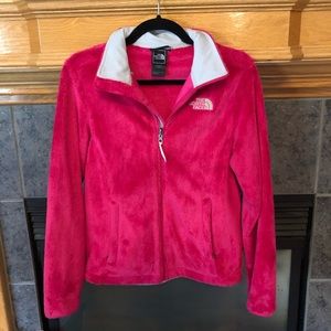 The North Face Soft Shell Jacket Hot Pink